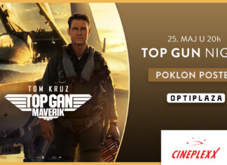 Specijalano TOP GUN VEČE u Cineplexx Niš bioskopu 25. maja od 20 časova