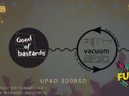AKC Fuzz: Vacuum i Good Ol Bastards ove subote AKC Fuzz