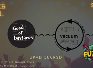 AKC Fuzz: Vacuum i Good Ol Bastards ove subote AKC Fuzz