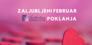 Aesthetica Longa Vita: Akcija „Zaljubljeni februar“ zaljubljeni februar