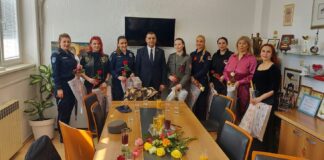 Prijem dama sa neobičnim zanimanjima u GO Medijana