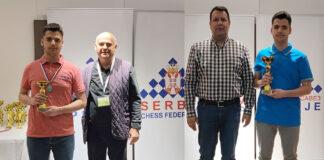 Nišlija Pavle Ćirić dvostruki kadetski šampion Srbije u šahu Pavle Ćirić