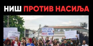 Treći po redu Protest protiv nasilja – „NIŠ PROTIV NASILJA“