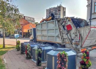Cveće „čuva“ stražu i „motri“ na kabasti otpad…