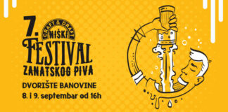 7. Festival Zanatskog piva u Nišu, 08. i 09. septembra u Banovini