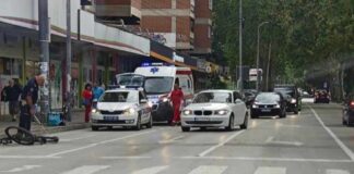 Dostavljača hrane na biciklu, vozač automobila oborio pa pobegao