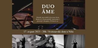 Koncert DUO AME donosi duh stare Francuske i atmosferu bistroa u Parizu.