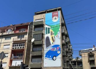 Niš dobio megabord u duhu Italije – rad Jane Novaković