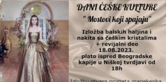 Izložba „Mostovi koji spajaju“ sa 40 balskih haljina, češkim kristalima i nakitom…