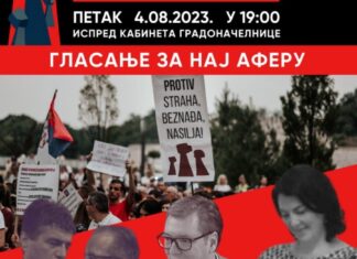 Sabrana nedela niških naprednjaka -čija je afera najveća? Protest „Niš protiv nasilja“ u petak u 19. sati
