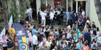 Učenici Ekonomske škole iz Niša – realizatori naučne šetnje Noć istraživača Ekonomska skola Niš