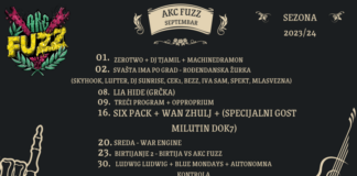 AKC FUZZ ulazi u novu muzičku sezonu. Septembra dolaze „Six Pack“, „Lia Hide: i mnogi drugi