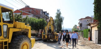 Donja Vrežina dobija nove asfaltirane ulice. Posle Geteove, Lazara Trifunovića i Bete Vukanović, mašine se sele u ulicu Milana Kašanina
