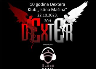 Besplatan koncert benda Dexter u klubu „Istina Mašina“!