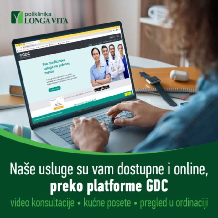 Usluge poliklinike Longa Vita dostupne i na GDC platformi