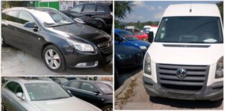 Tri automobila, dva kombija i motocikl. E-licitacija oduzetih vozila carinarnice Niš i Priština.