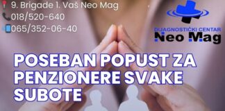 Dijagnostički centar „Neo mag“: Popust za penzionere neo meg popust