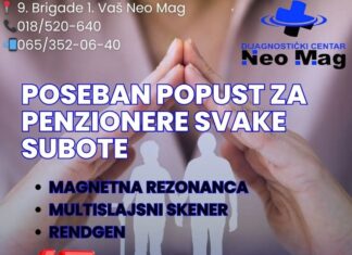 Dijagnostički centar „Neo mag“: Popust za penzionere neo meg popust