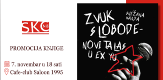 Promocija knjige „Zvuk slobode – Novi talas u ex YU“ večeras u klubu Saloon 1995.