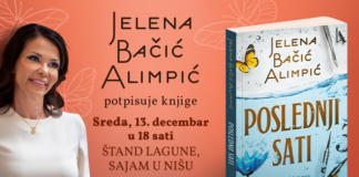 Jelena Bačić Alimpić predstavlja knjigu „Poslednji sati“