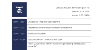 Studenti Mašinskog fakulteta u Nišu na revijalnom predstavljanju tima ,,Fly with us“