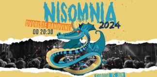 Muzički festival „Nisomnija“ u dvorištu Banovine 14. i 15. juna Nisomnija