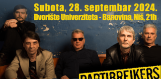 Odložen koncert grupe Partibrejkers u Nišu za 28. septembar