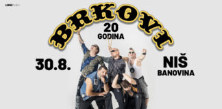 Koncert grupe „Brkovi“ 30. avgusta u Nišu brkovi