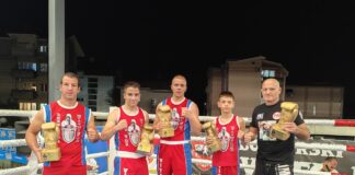 BK „Vitez“ iz Niša najbolji u prvom kolu Bokserske lige – Jugoistok "Vitez"