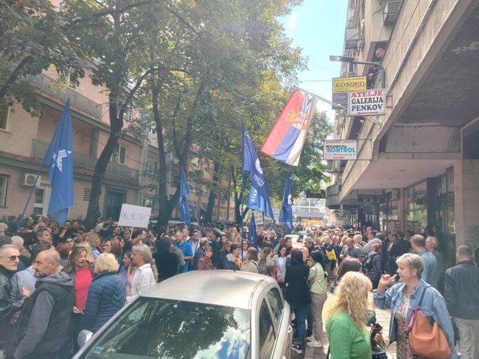 protest, prosvetni radnici