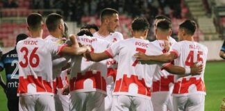 Fudbaleri Radničkog odigrali su nerešeno sa ekipom Vojvodine 3:3 (0:0) u desetom kolu Super lige Srbije. Foto: fkradnickinis.rs