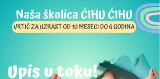 Vrtić „Ćihu-Ćihu“: Upis u toku (boravak za decu od 10 meseci do 6 godina) nasa skolica cihu cihu