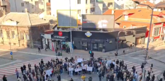 Niški studenti blokirali raskrsnicu kod Crvenog pevca