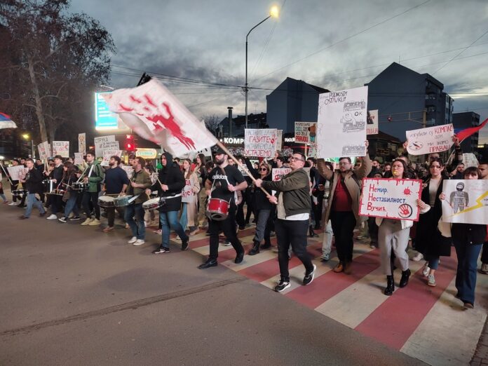 kružni tok blodada studenti 2