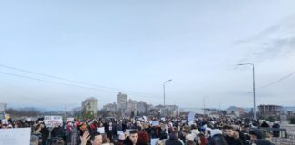 Tokom protesta „Bani u Banovinu“ studenti i građani ušli na Univerzitet u Nišu studenti protest