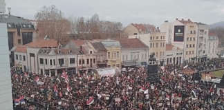 Veliki protest „Studentski edikt“ u Nišu