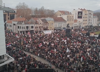 Veliki protest „Studentski edikt“ u Nišu