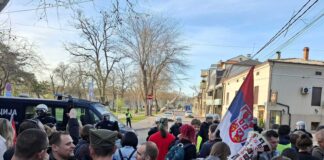 Student iz Niša Mateja Nikolić nije kriv – odlučio Viši sud protest oficirski dom 3