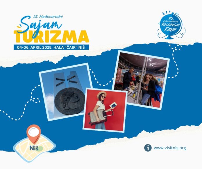 sajam turizma nis 25. Međunarodni sajam turizma u Nišu