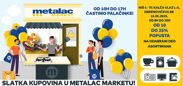 Predlog flajera za promocije NIS Metalac market