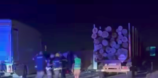 Lančani sudar kod petlje Niš-istok