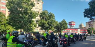 Bajkerima u Nišu stižu kazne zbog vožnje na protestu 1. marta, studenti kažu da im je policija obezbeđivala pratnju bajkeri