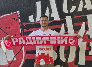 Reprezentativac Severne Makedonije pojačao Radnički