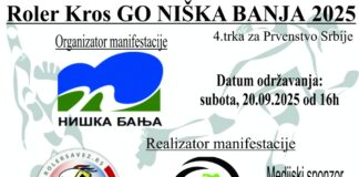 Trka na rolerima u Niškoj Banji