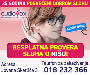 Audio vox Besplatna akcija provera sluha