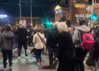 MUP: Privedeno 37 osoba zbog incidenata ispred Skupštine
