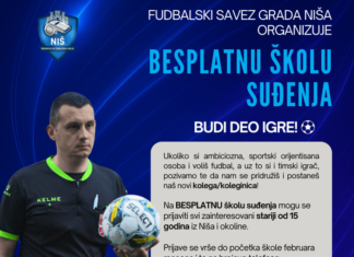 Besplatna škola za fudbalske sudije u Nišu