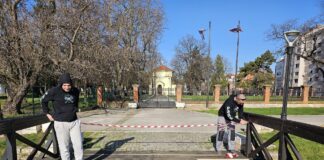 Volonteri sanirali pešački most kod Ćele-kule