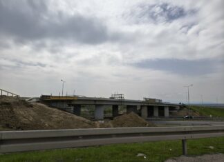 Otvoren saobraćaj na mostu kod naplatne rampe „Niš sever“, radovi još traju naplatna rampa- peltlja niš sever