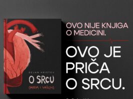 U NKC-u predstavljanje knjige „O srcu (mom i vašem)” dr Dejana Hristova